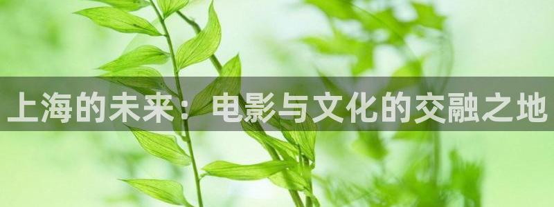 人人影音：上海的未来：电影与文化的交融之地